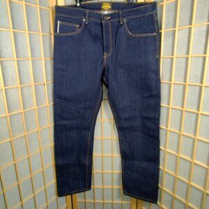 Brave Star Slim Straight Selvage Button Fly Jeans  Size 38